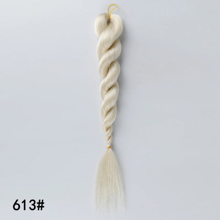 Colorful Ombre Jumbo Braiding Hair Low Temp Flame Retardant Synthetic Hair Bulk Tangle Free Crochet Twist Braids Hair Extensions