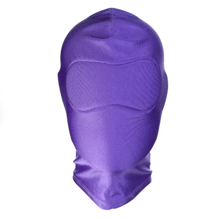 Head Mask Spandex Lycra Hood Bdsm SM Role Playing Game Erotic Latex Leather Fetish Open Mouth Hood Mask Sex Toys adult Sexy Toy