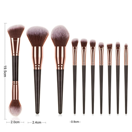 Professional makeup brushes Makeup Brushes Set Eyelash Eyeshadow Eyebrow Eyeliner Foundation Powder Blush Highlight Lips Brush