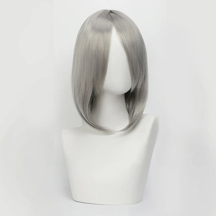 Synthetic Medium Length Cosplay Wig, Adjustable Headband,Multiple colors
