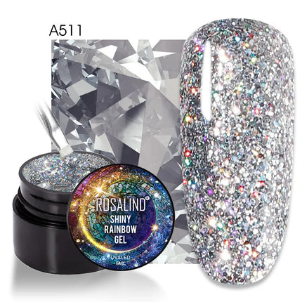 ROSALIND 5ML Painting Gel Nail Polish Nail Art Design Varnishes Stamping Polish Semi Permanent Gels Top Coat Manicure Lacquer