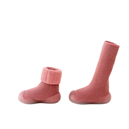 Warm and Comfortable Baby Walking Shoes for Infants Aged 0 To 4 for Newborn Girls and Boys for Children's Winter Floor Socks