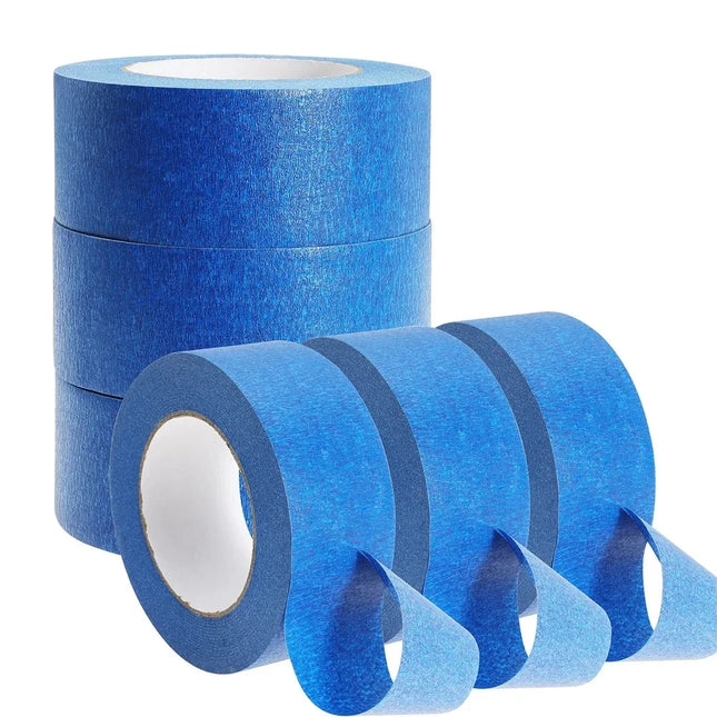 3 - Roll Set of Multi - Surface Paint Tape: 20m/Roll, for Wall Painting, Crafts, Art & Construction. Easy Removal for Home Use.