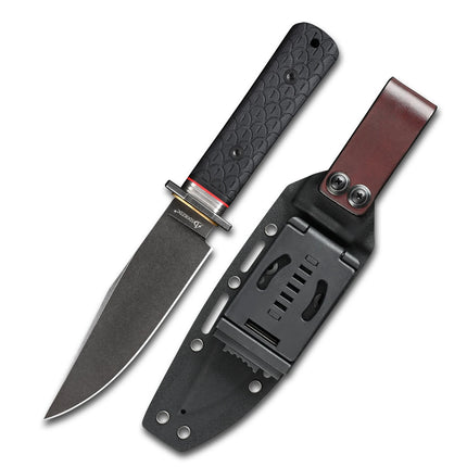 SDOKEDC DC53 Steel EDC Multitool Box Cutter with Sheath Outdoor Camping Fishing Utility Hand Tool
