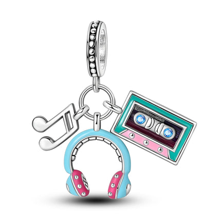 Charms Beads 925 Silver For Women Tulip Starlight Travel Coffee Fit Original Pan Bracelet Pendant DIY Fashion Jewelry Gift