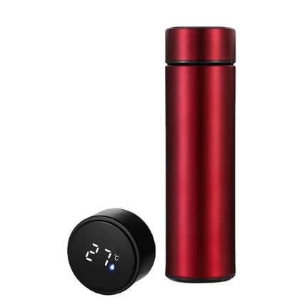 500ML Temperature Display Thermos Cup Stainless Steel Divided Thermos Bottle Outdoor Vacuum Insulated Cup Father's Day Gift