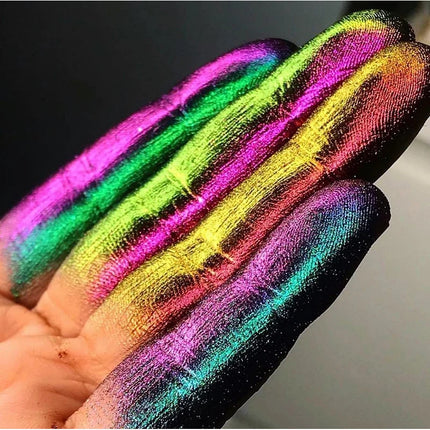 High-Pigmented MultiChrome Eyeshadow Powder MultiChrome Shifting Pigments Duochrome Chameleon Eyeshadow Infinite Chrome Powder