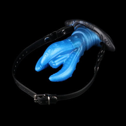 LEZEE Silicone Mouth Gag Oral Sex Training Ball Binding Gags Breathable Open Oral Couple Foreplay Flirting Sex Toy For Women