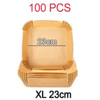 100 pcs square 23cm