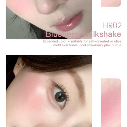 Liquid Blusher Tanned Jello Color Pink Rendering Moisturizing Longlasting Beauty Expands Contracts Cheek Face Blush Makeup