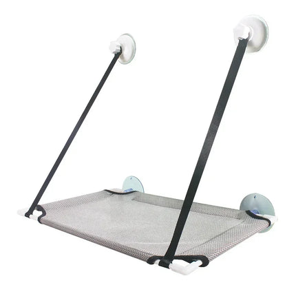 Cat Hammock Suction Cup Windowsill Cat Comfortable Hammock Summer Breathable Mesh Single/Double Hanging Beds Pet Accessories