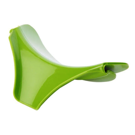 1/2PCS Kitchen Funnel,Creative Clip-on Silicone Strainer for Pots Pans And Bowls,Anti-Spill Liquid guide nozzle Kitchen Gadget