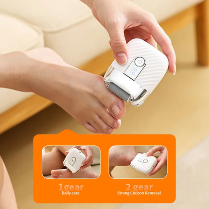 Rechargeable Electric Foot Grinder Dead Skin Remover Calluses Feet Scrubber Electric Foot File Dry Dead Cracked Foot Care Repair