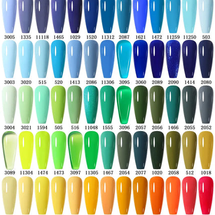 NAILCO Winter Series Color Gel Nail Polish 15ML Semi Permanent Soak Off Gel Varnishes Super Texture Gorgeous Nail Manicure Art