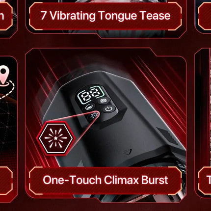Automatic Rotating Vibrating Male Masturbator Penis Pump Thrusting Licking Sex Machine Stroker Pocket Pussy Sex Toys for Men 18+