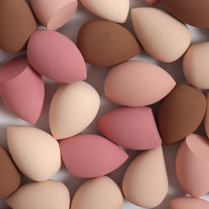 25 Beauty Eggs (Makeup Sponges), Foundation Make-Up Mixed Beauty Sponges, Liquid, Cream and Powder Flawless, Multi-Color Makeup