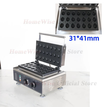 HomeWise Electric Waffle Maker 1550W Nut Shaped Waffle Making Machine Chestnut Peel Crispy Waffles Maker Kitchen Appliance