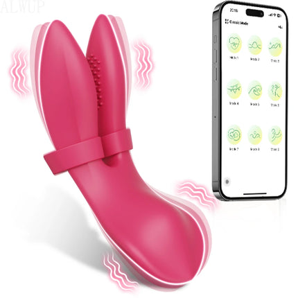 Vibrator Magic Wand Female Clitoris Ctimulator Massager Finger Vibrator Sex Machine Vibrator Masturbation Tool for Women  Couple