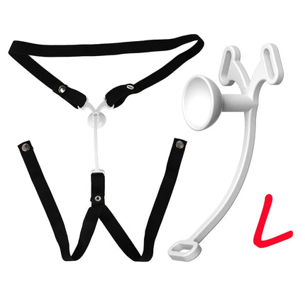 Male Penis Ring Chastity Cage Anti-off Device Elastic Band Auxiliary Belt Adjustable Underwear Rope Scrotum Ring Sissy Sex Toys