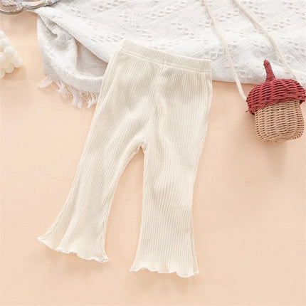 Baby Trousers Summer Slim Pants Newborn Boy Stretch Trousers Toddler Boys Girl Clothes Solid Color Infant Clothing for Kids