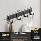 Black 4 hooks