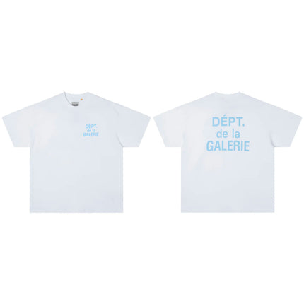 Classic  Color Letter Logo Print Loose ort Sve T-irt ex Youthful Cotton Summer Faion round Ne Top