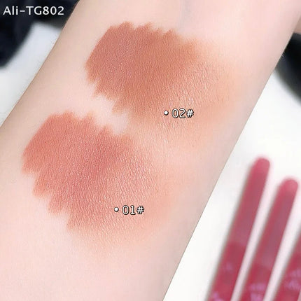 1Pc Nude Light Sweet Soft Matte Lip Liner Pencil Long-Lasting Fading Resistant Makeup Removable Lip Shaping Cosmetic Tool