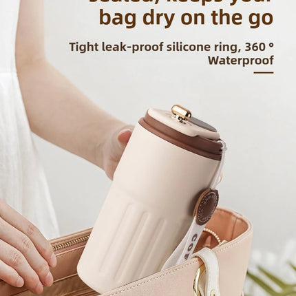 Smart Temp Display Stainless Steel Tumbler Thermal Mug Vacuum Insulated Coffee Cup Travel Thermos Cups Hot Water Bottle for Tea