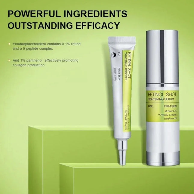 Retinol Shot Anti-Wrinkle Face Serum: Tightening, Lifting, Fades Fine Lines, Shrinks Pores, Moisturizing, Firming Skin Care 2025