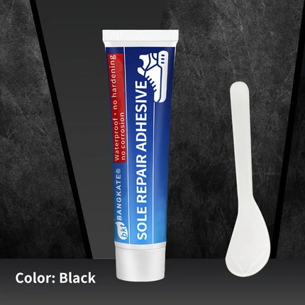 Waterproof Shoe Sole Repair Glue Super Strong - Durable Sealant for Crack Filling, Black Repair Paste for Rubber Materials