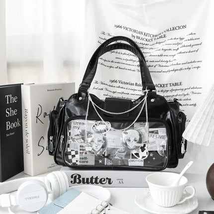 Original Daily underarm bags Versatile Messenger bags Transparent Bag for Female handbag designer bag
