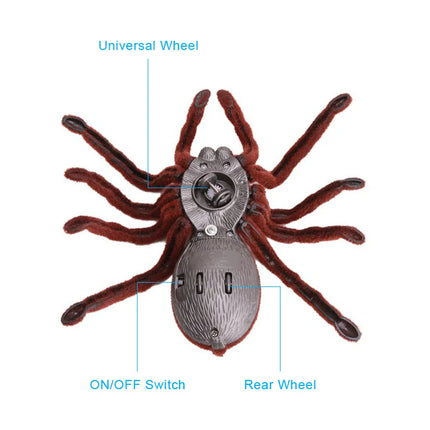 Brand New High Quality Halloween Remote Control 11 2CH Infrared Realistic RC Spider Toy Prank Gift Novelty & Gag Toys