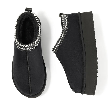 Eyriphy, Size 36 to 42, Winter Boots Woman Warm Women's Boots Fur Boots Low-top Snow Boots Fashion Woman Shoes