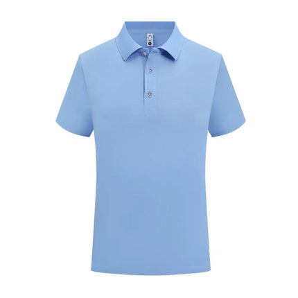 Sublimation Blank Polo Shirts Men Summer Short Sleeve Collar T Shirt Wholesale Casual Polo Tshirt For Men Camisas Para Hombres