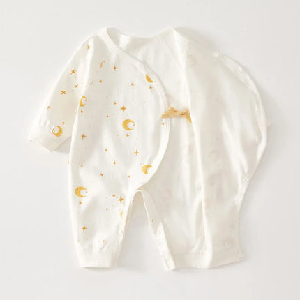 Print Baby Romper Infant Long Sleeved Bodysuit Clothes Soft Pure Cotton Newborn Jumpsuit Boys Girls Kids Onesie Pajamas Outfits