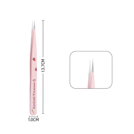 Eyelashes Tweezers Stainless Steel For Lashes Extension Supplies Makeup Tools Nail Art Accessories Rhinestone Picker Tools