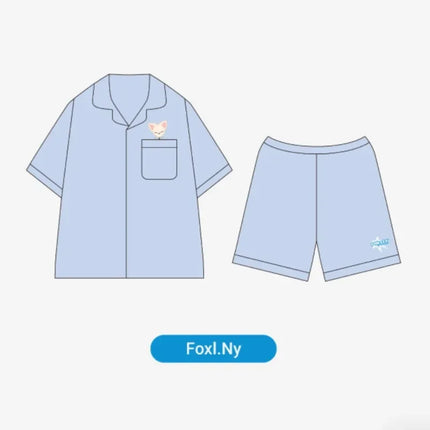 2025 SKZOO high quality cartoon image explosion group all pajamas set idol style