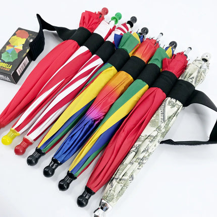 Umbrella Girdle for Umbrella Production Illusion Magic Elastic Belt Can Hold 8 Umbrellas Stage Magic Trick Magicians Prop Magia