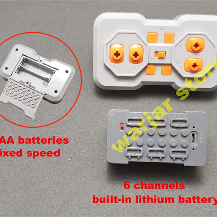 Technical Building Blocks RC Motor Kit Power Functions Parts Multi Channel Adjustable Speed Remote Control DIY Refit Accessories