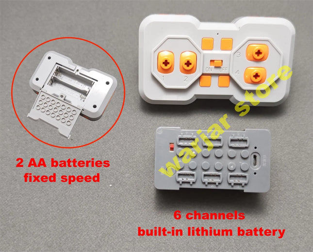 Technical Building Blocks RC Motor Kit Power Functions Parts Multi Channel Adjustable Speed Remote Control DIY Refit Accessories