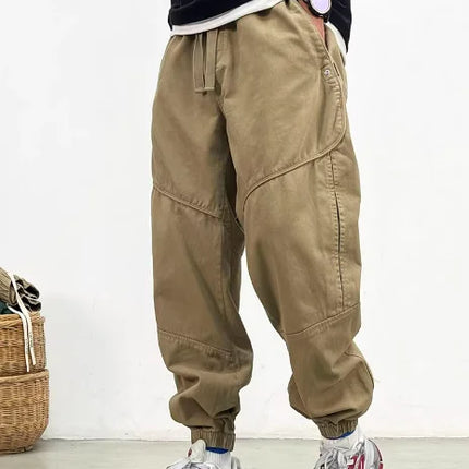 High Quality Cotton Sweatpants For Men Plus Size Sport Harem Pants Korean Jogging Pants Harajuku Casual Trousers Male XT518