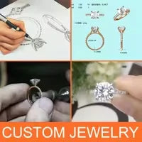 Customized 10K 14K 18K White Gold 3mm 3.5mm Stone Size CVD HPHT Lab Grown Diamond Jewelry Bracelet MSB-505