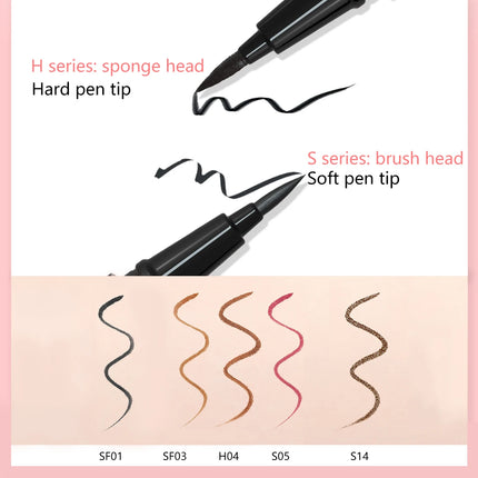 [ClearanceSale] Ukiss Neon Eyeliner,Liquid & Flowing Texture,Long-Lasting & Smudge-Proof,Highly Pigmented,Daily Office Makeup