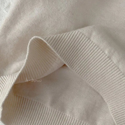 Boys And Girls Sweater Baby Children's Bottoming Shirt 2026 Spring And Autumn New All-match Polo Small Lapel Sweater
