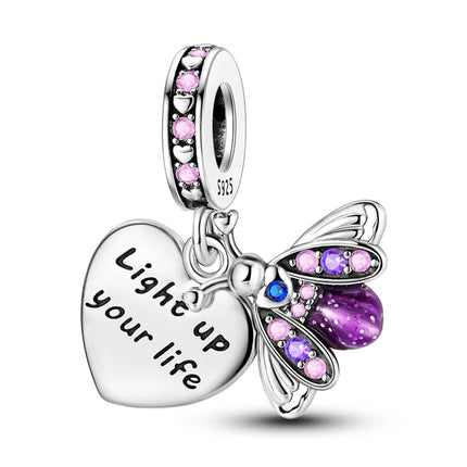 Charms 925 Sterling Silver Cute Cat Collection Charms Beads Paw Print Pendant Beads Fit Original DIY Bracelet Gift Women Jewelry
