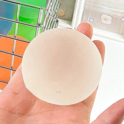 Maltose Squishy Toy Stress Ball Cute Mochi Anti Stress Fidget Toy Soft Simulated Bule Transparent Ball Quick-rebound Squeeze Toy