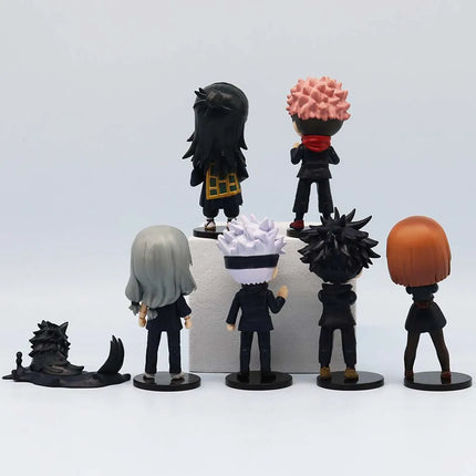 7pcs/set Anime Jujutsu Kaisen Figure Model Toys 9cm