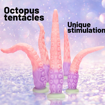 Soft Tentacles Anal Plug Unique Sexual Experience G-spot Clitoral Anal Stimulation Adult Masturbation Sex Toy Prostate Orgasm