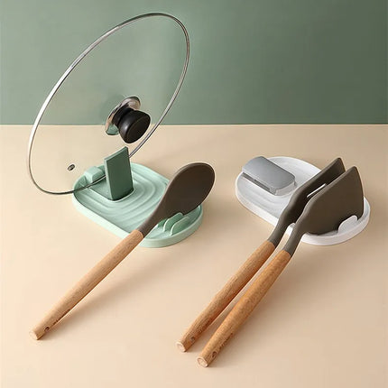Plastic Spoon Holder Kitchen Cooking Tools Kitchen Spoon Utensil Heat Resistant Storage Shelves Kitchen Accessories