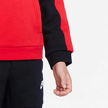 Nike Official Authentic New Season Winter Big Kids' Sport Casual Fleece Hoodie DD8712-657